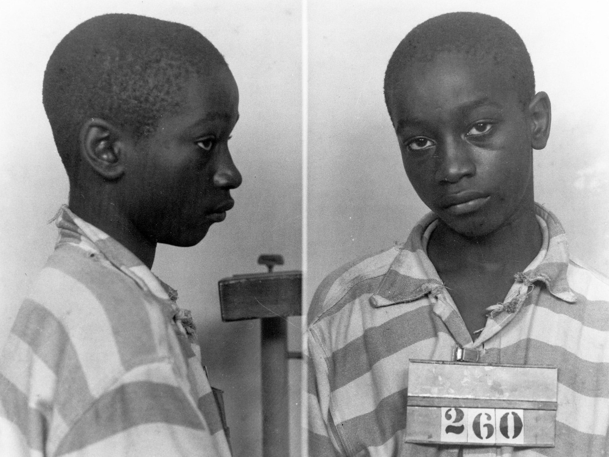 George Stinney, the youngest person ever executed in South Carolina, in 1944
