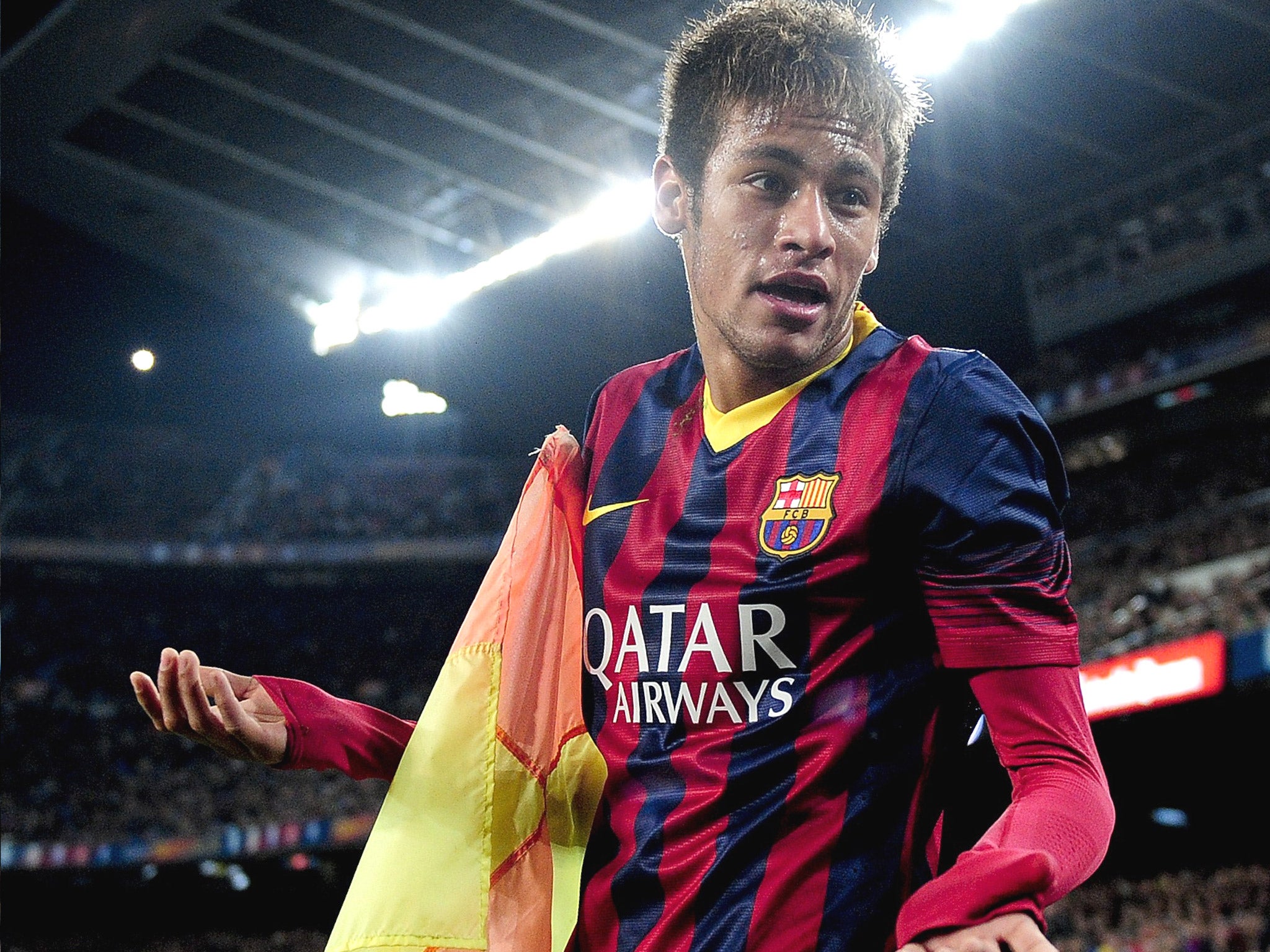 Neymar’s fee was originally quoted as €57m but a court has heard the true cost to Barça was €100m