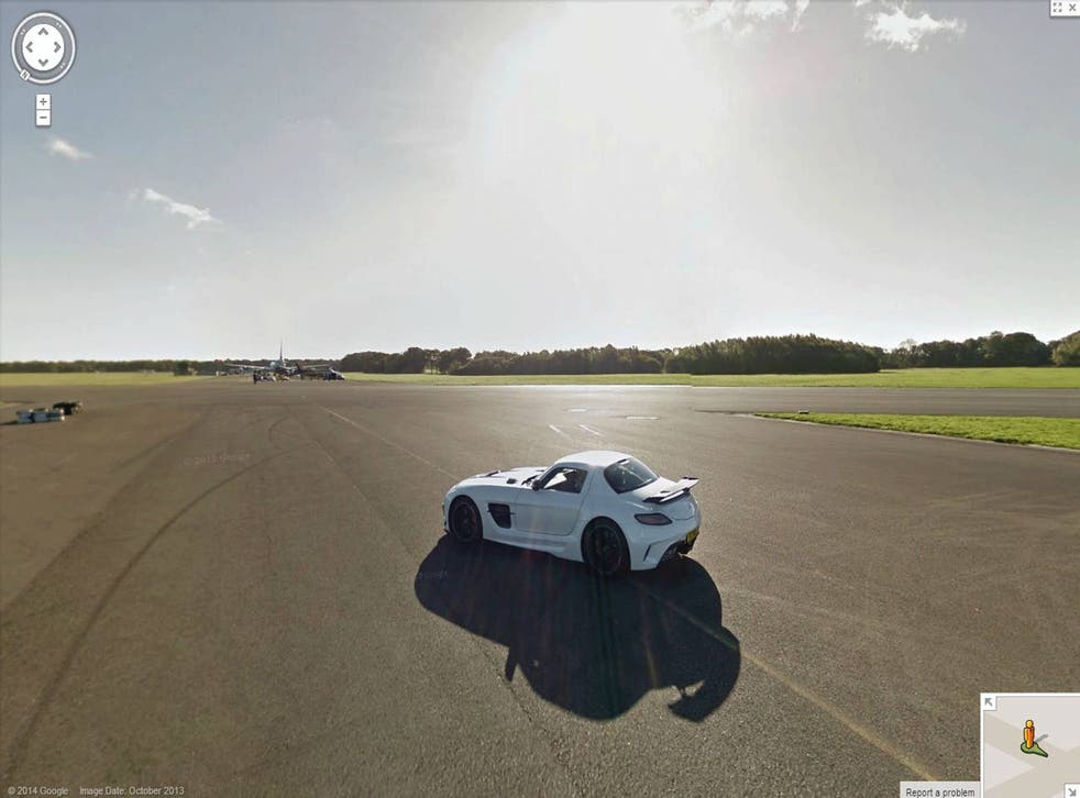 Top Gear track gets the Street View treatment