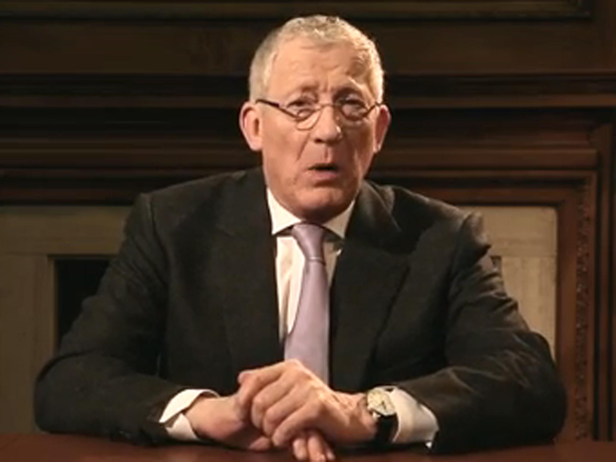 Nick Hewer shares his office bones of contention