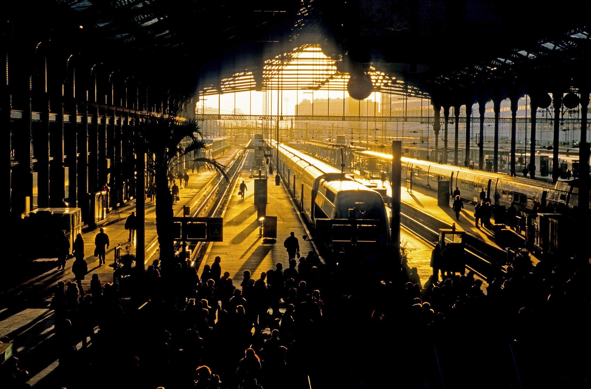 French connection: Paris' Gare du Nord station in 2005