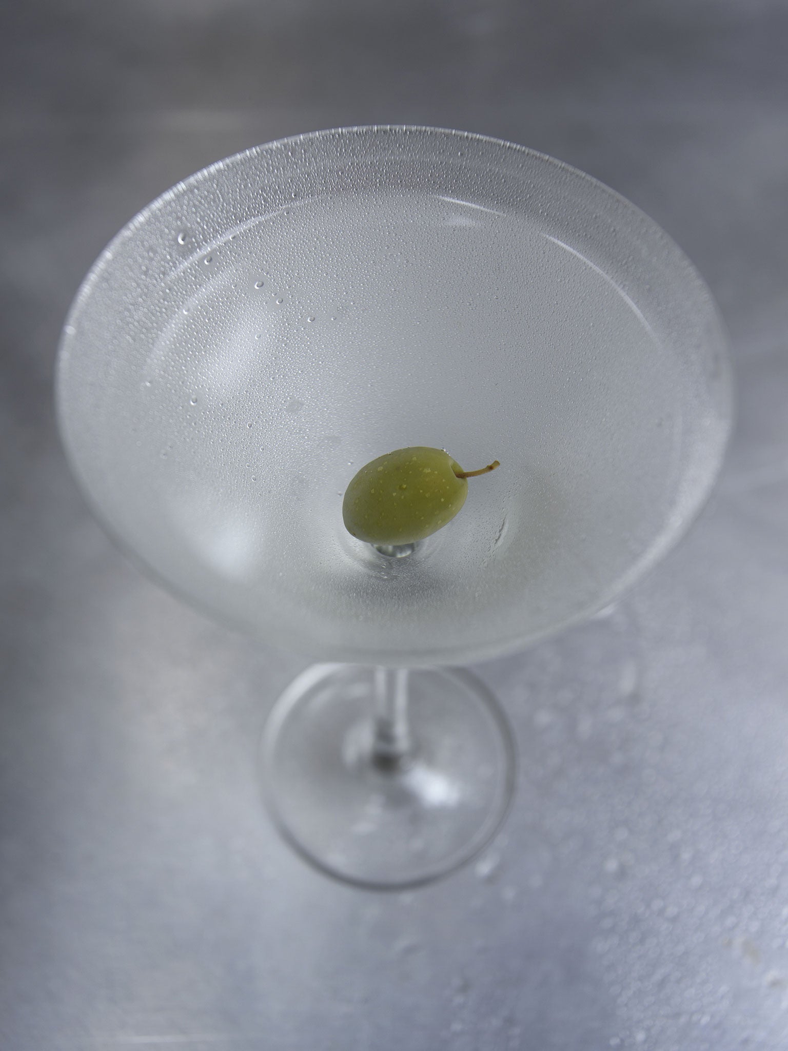 Shaken, not stirred: a pre-dinner martini