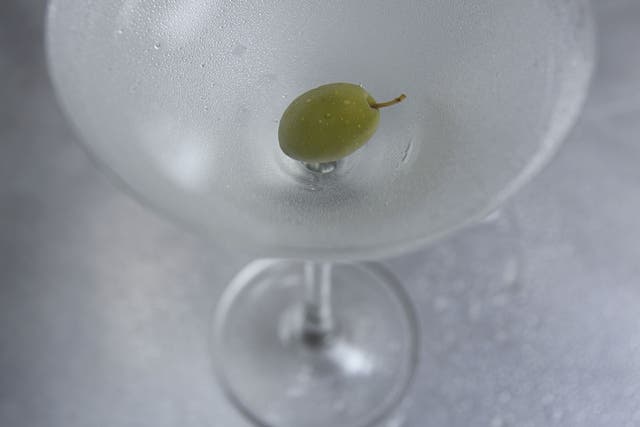 Shaken, not stirred: a pre-dinner martini
