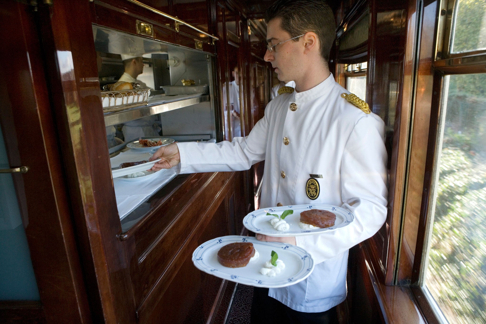Memorable treat: The food and dining car on the Venice-Simplon Orient Express