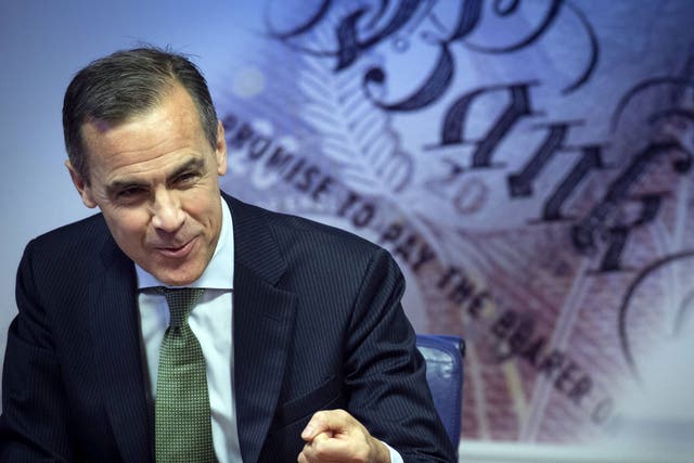 Mark Carney; '[there is] no immediate need to increase interest rates'