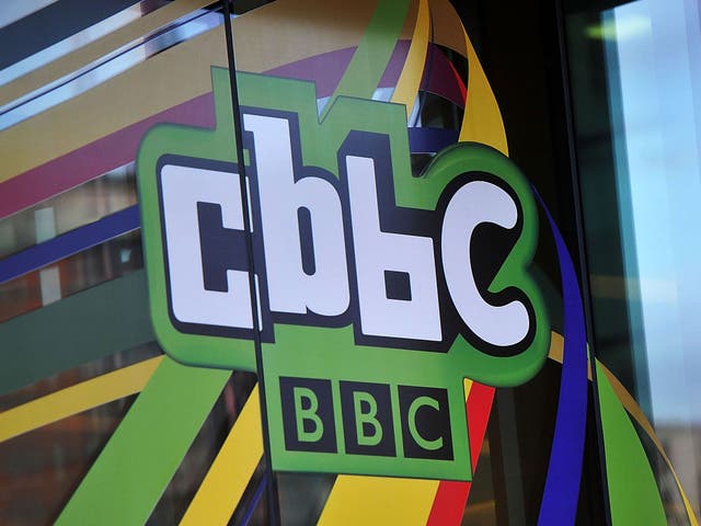 The CBBC studio in Media City in Salford, Manchester.