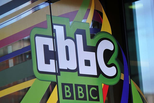 The CBBC studio in Media City in Salford, Manchester.
