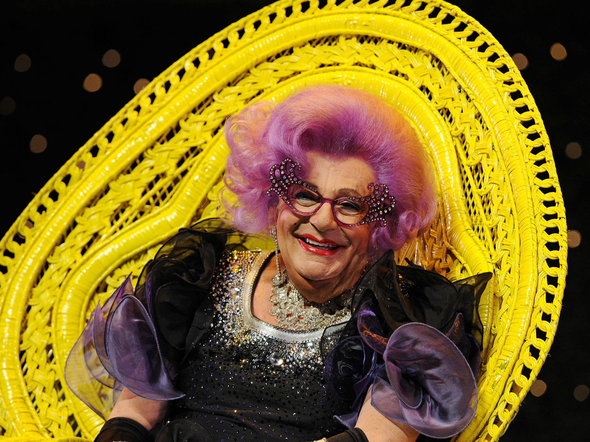 Gloriously rude: Dame Edna Everage (Getty Images)