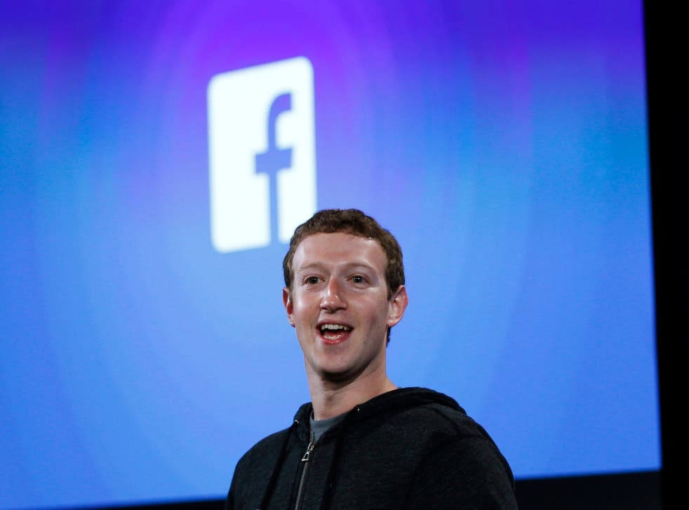 Mark Zuckerberg, Facebook's co-founder and chief executive speaks during a Facebook press event in Menlo Park, California, April 4, 2013.