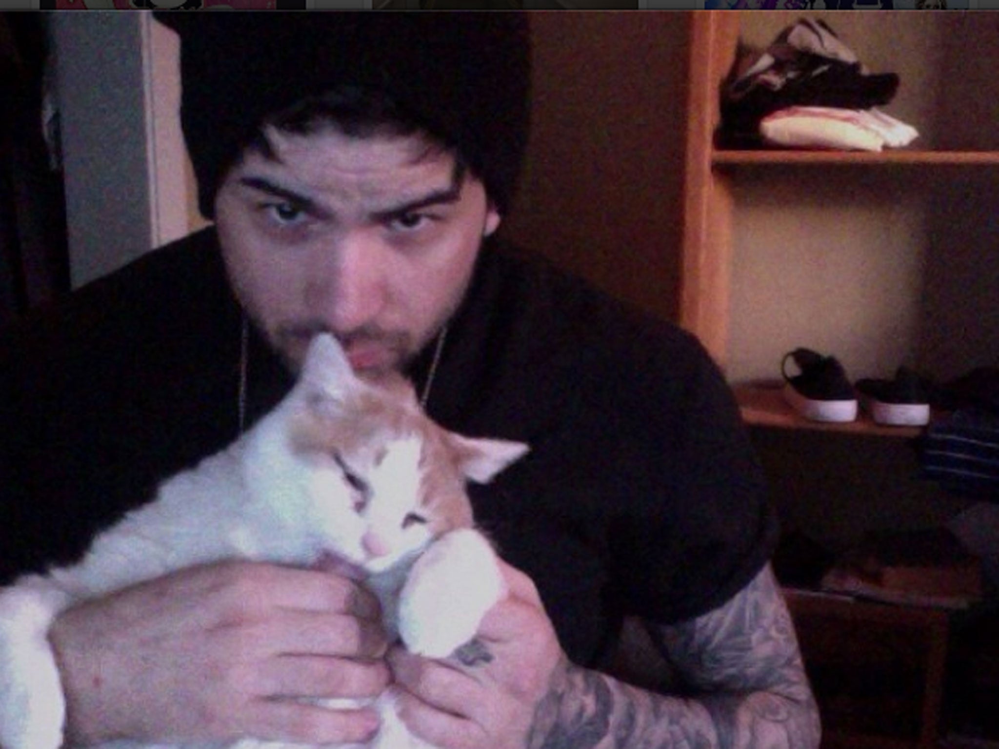 Hunter Moore was arrested in California for allegedly hacking into e-mail accounts and stealing nude photographs