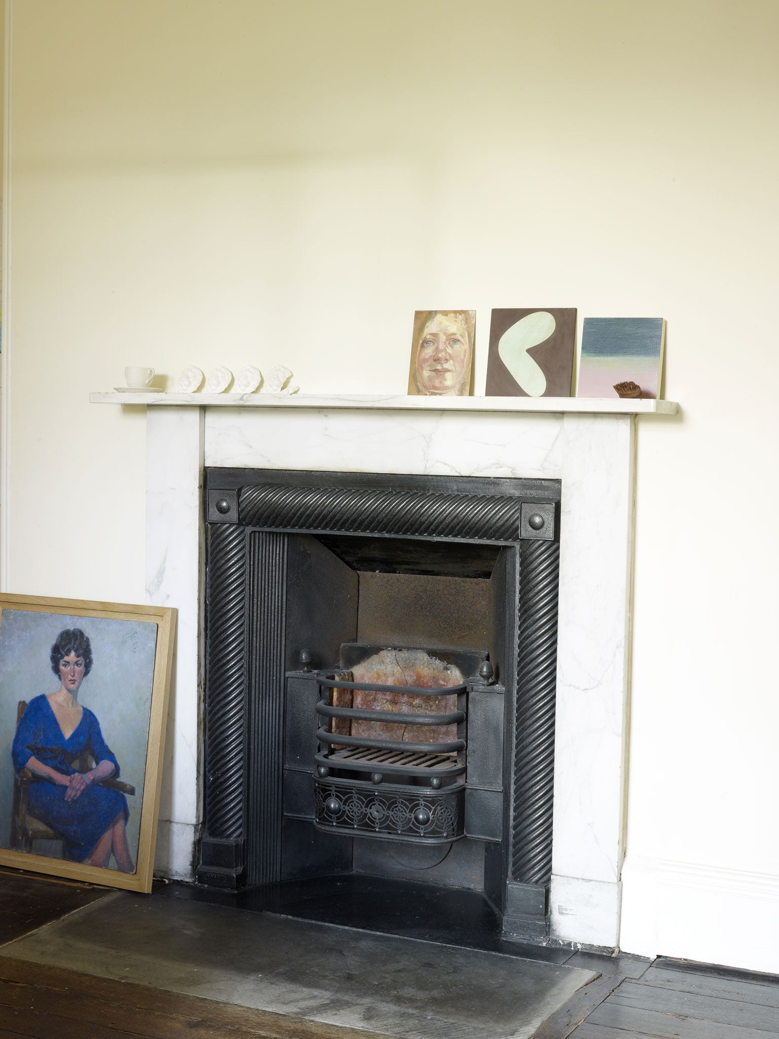 Many of the Regency features of the original house, such as the fireplaces, remain (Rachel Smith)