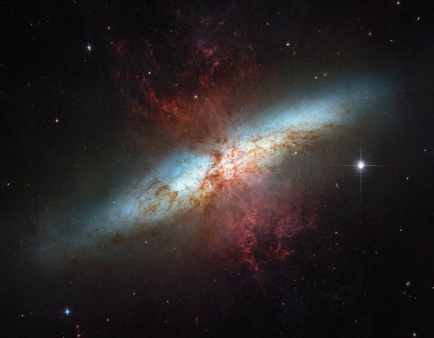 M82 - or the cigar galaxy - is home to the recently discovered type Ia supernova.