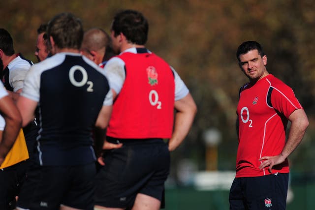 Matt Parker, far right, heads a 16-man team charged with preparing England for the World Cup next year