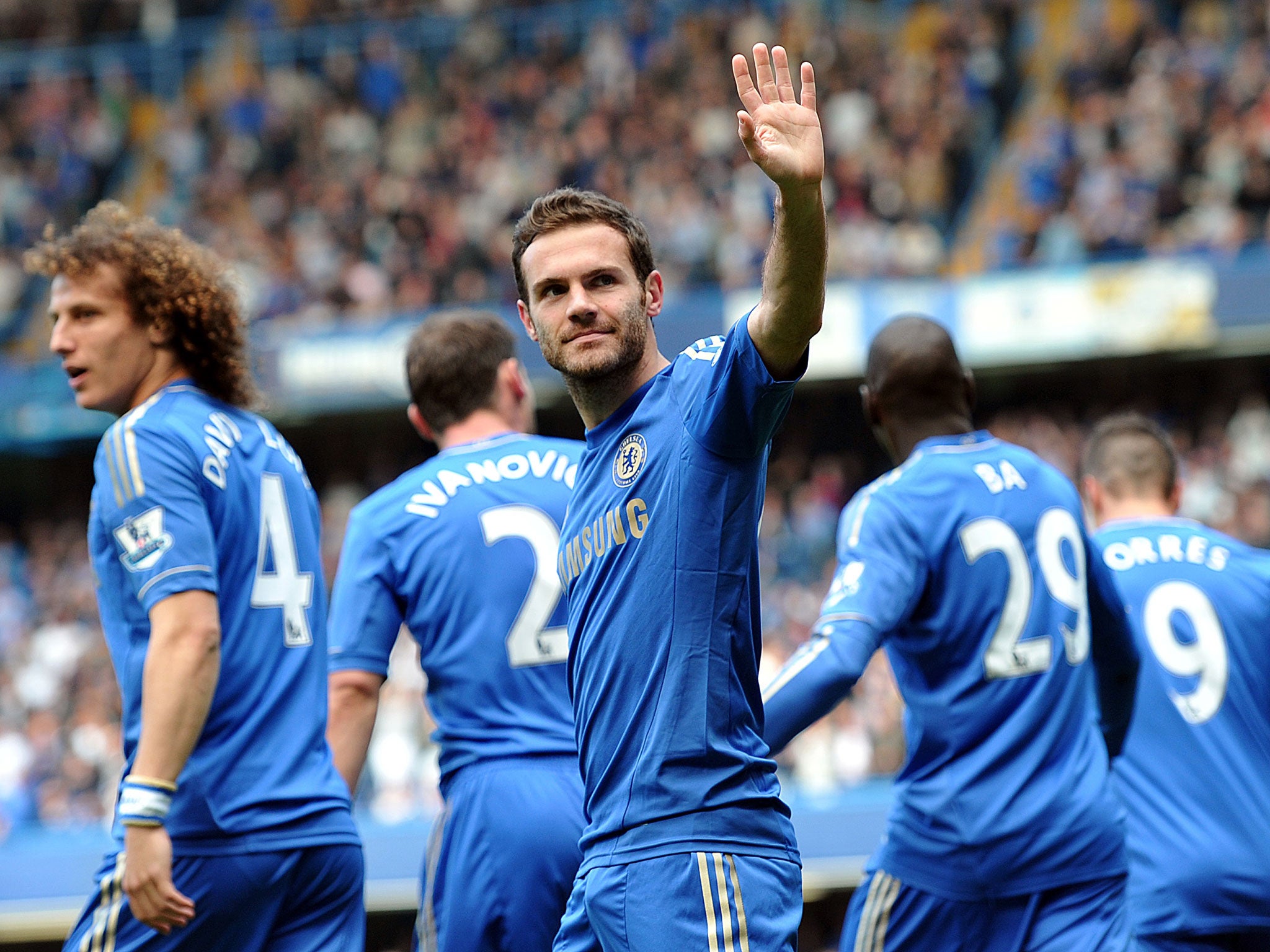 Juan Mata says goodbye to Chelsea as a deal is finally reacher for his transfer to Manchester United