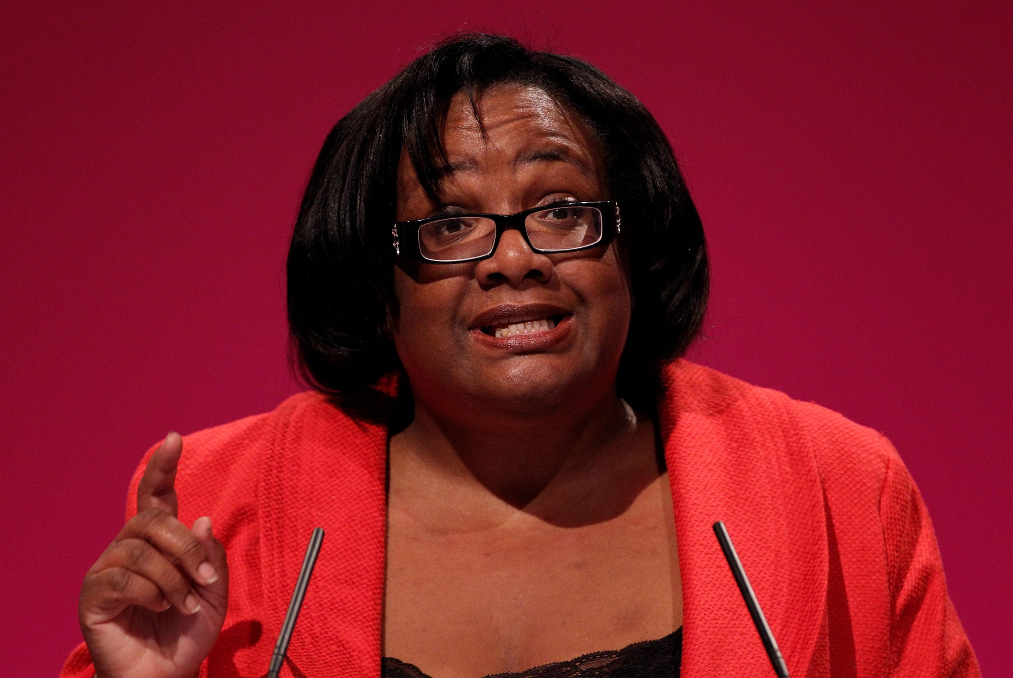 MP Diane Abbott claimed last year that there was a 'crisis of masculinity' in Britain