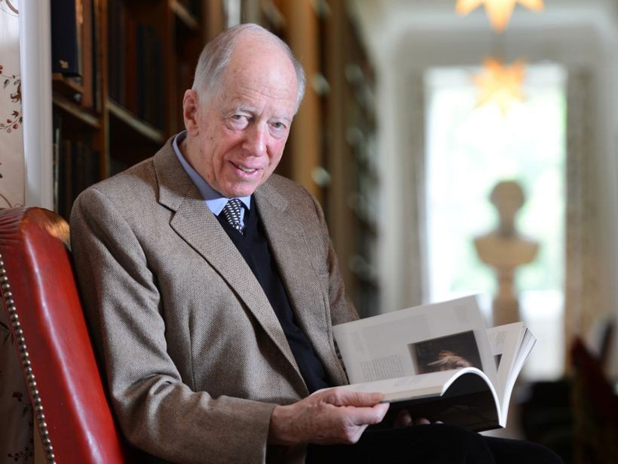 Family jewel: Lord Jacob Rothschild founded and chairs RIT Capital Partners, a trust that has been tipped as one to watch