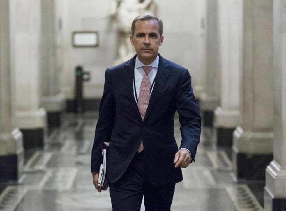 Mark Carney's speech implied there would be no early rise in interest rates