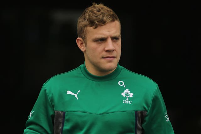 Ian Madigan scored nine points, including a try, to give Ireland Wolfhounds a 14-8 victory over England Saxons