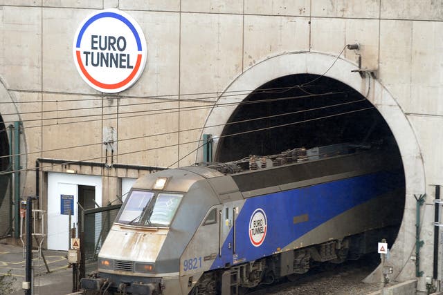The Channel Tunnel connects Folkestone and Calais