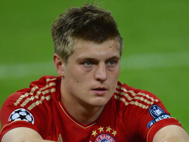 <p><strong>Toni Kroos</strong></p>
<p>Neat yet in some ways anonymous. Assisted Bastian Schweinsteiger well in midfield but provided little spark himself. 6</p>