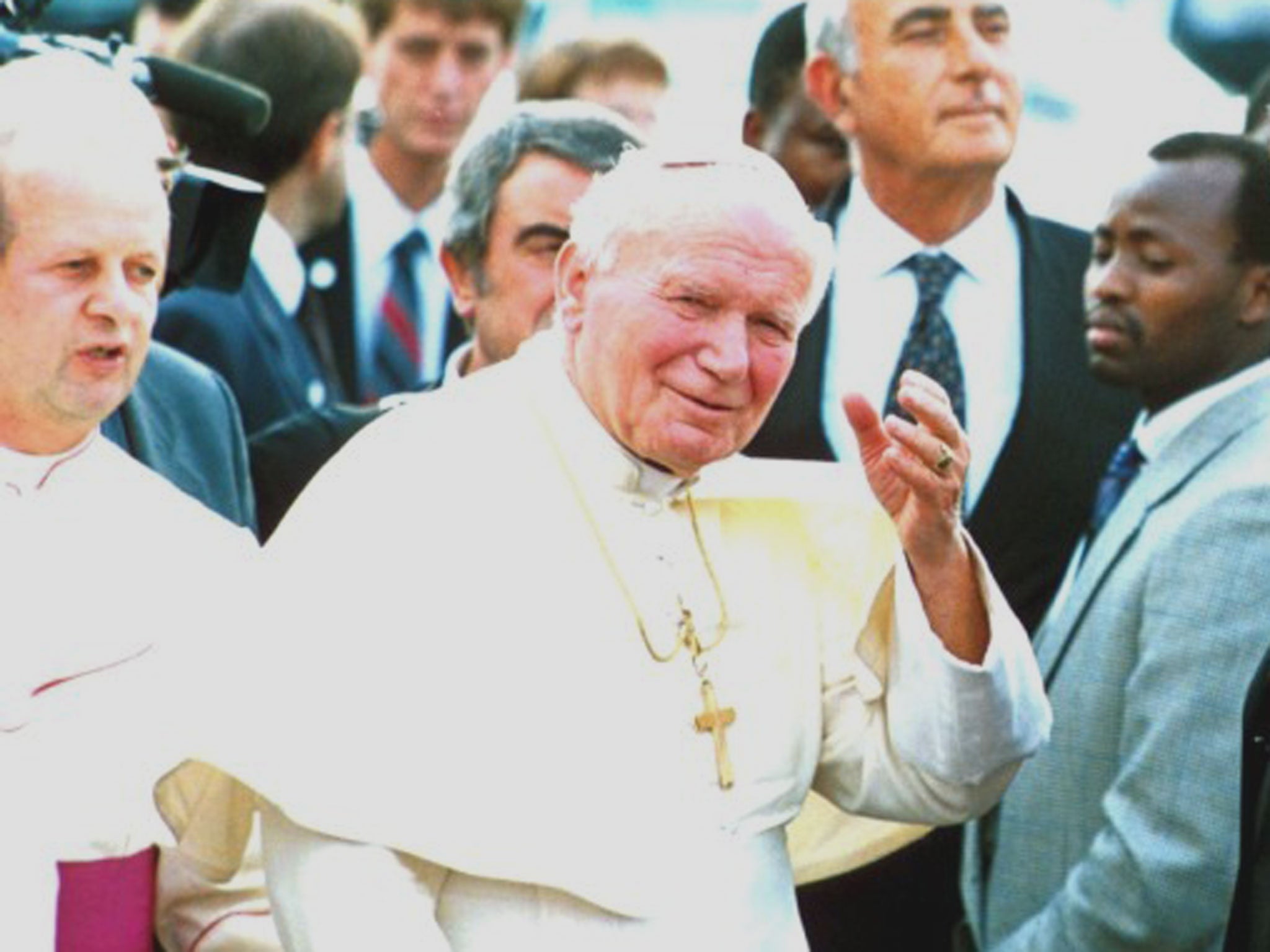 Pope John Paul II in 1995