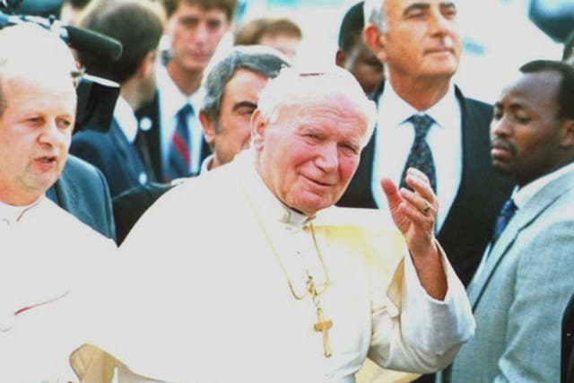 Pope John Paul II in 1995