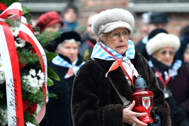 A ceremony at the memorial site of the former Nazi concentration camp Auschwitz-Birkenau in Oswiecim took place 69 years after the liberation of the death camp by Soviet troops, in remembrance of the victims of the Holocaust