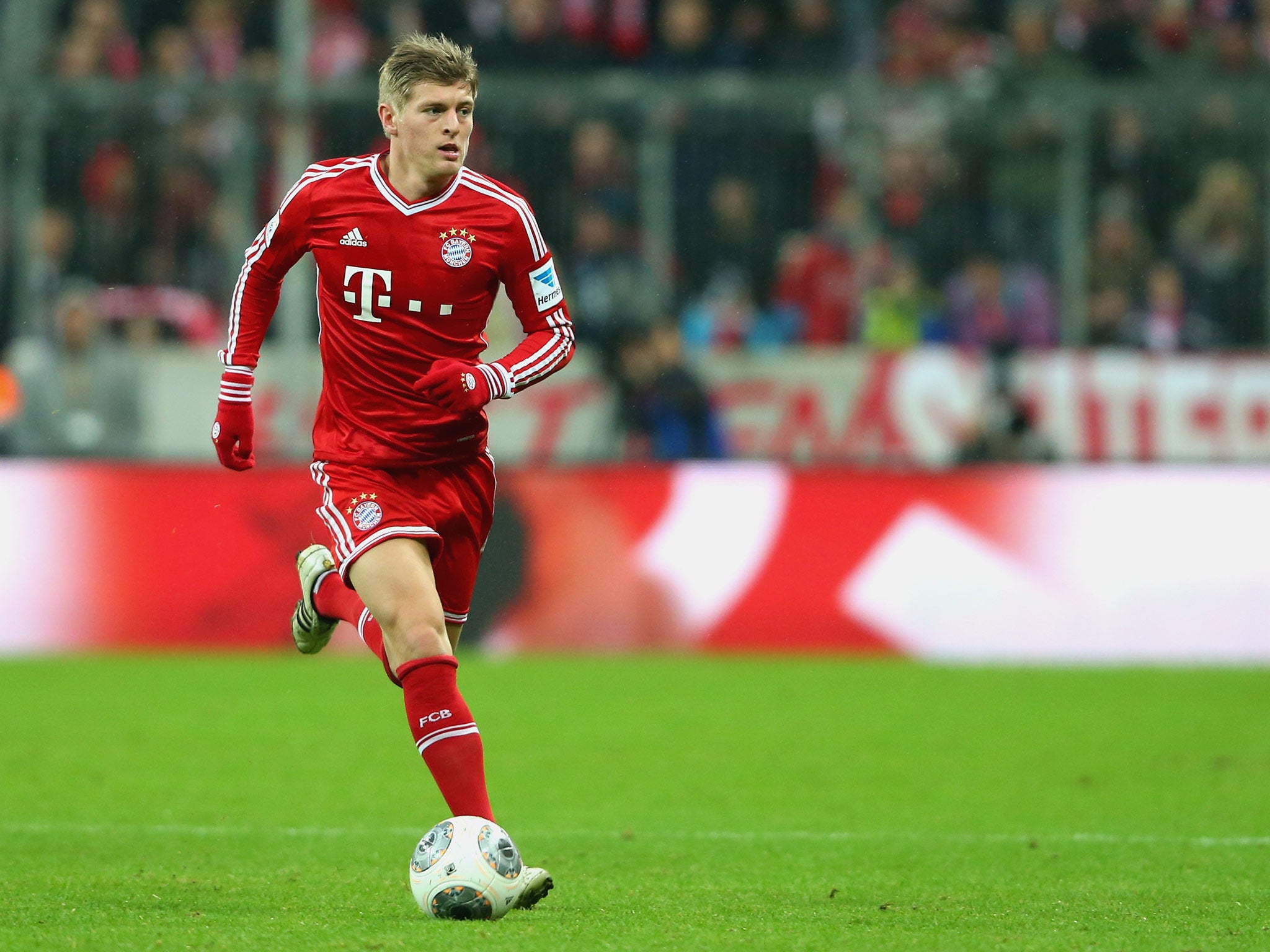 Bayern Munich midfielder Toni Kroos