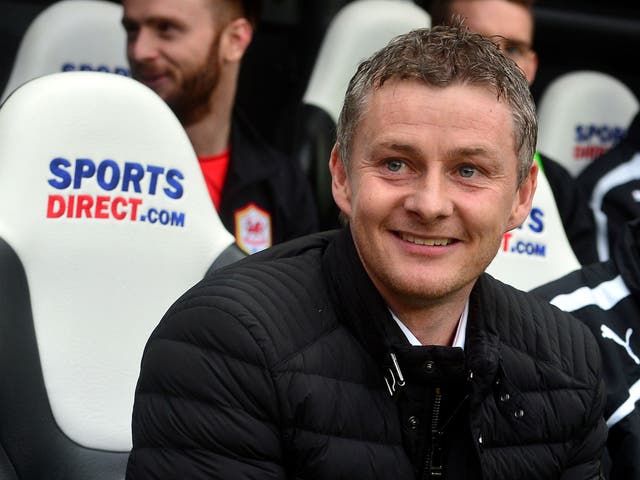 Ole Gunnar Solskjaer said he had not spoken to Sir Alex Ferguson since taking over at Cardiff City