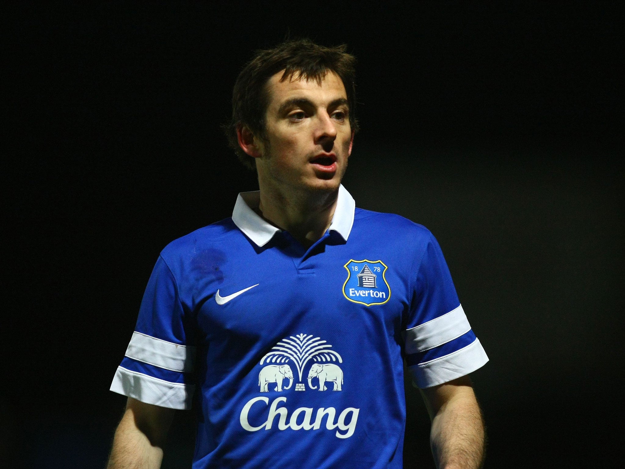 Leighton Baines committed his future to Everton on Monday
