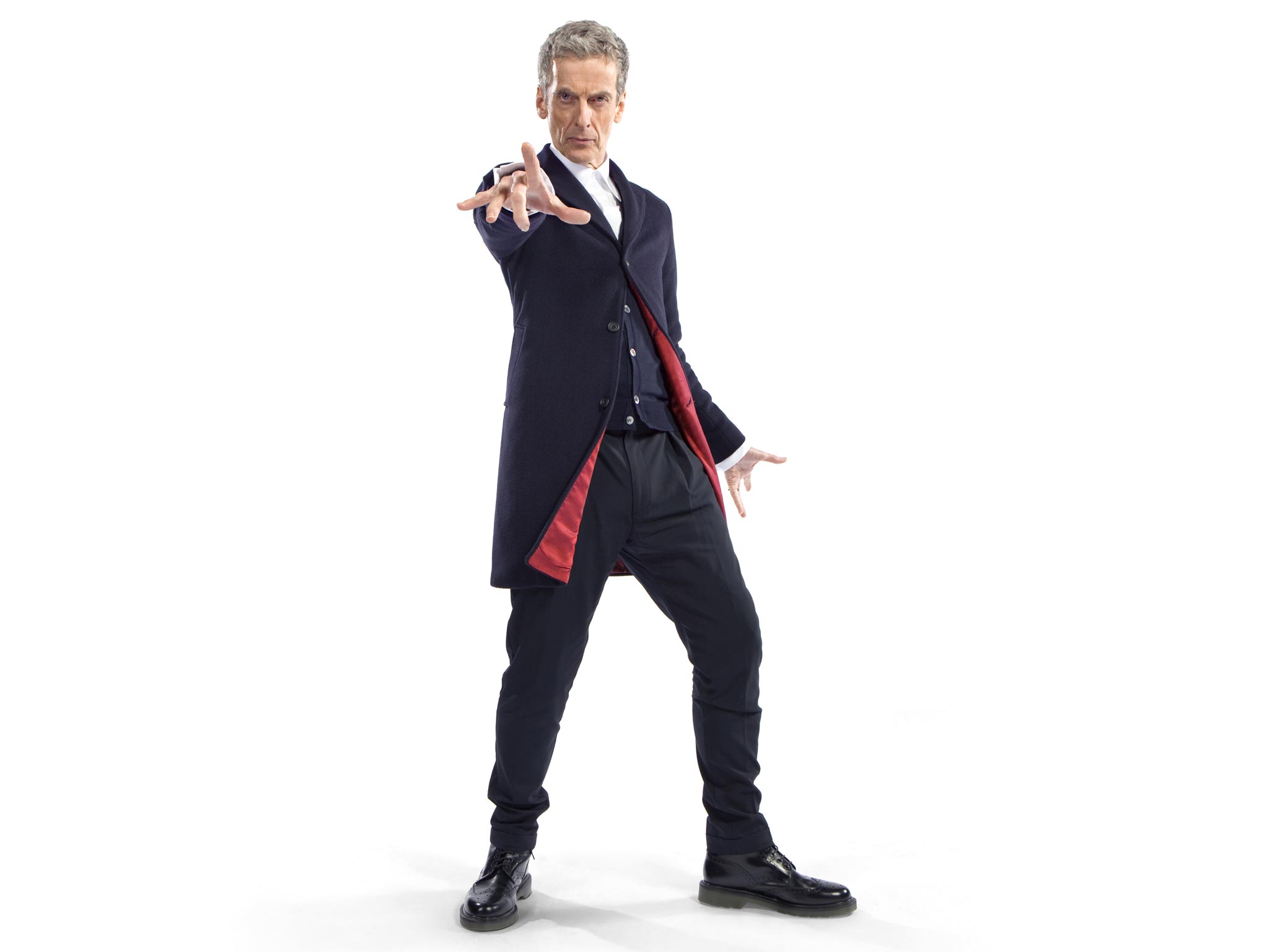 Peter Capaldi as the twelfth Doctor