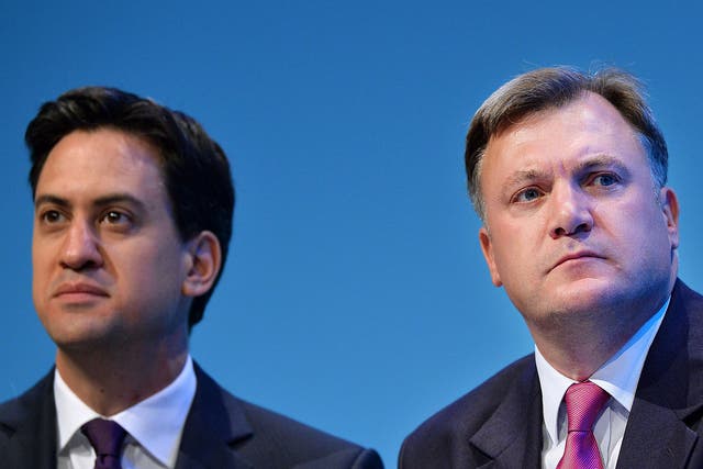 Only 28 per cent of respondents agreed they would be better off with Ed Miliband and Ed Balls