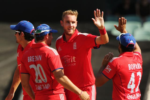 Stuart Broad is hoping for a strong finish to the tour of Australia with victory in the Twenty20 series
