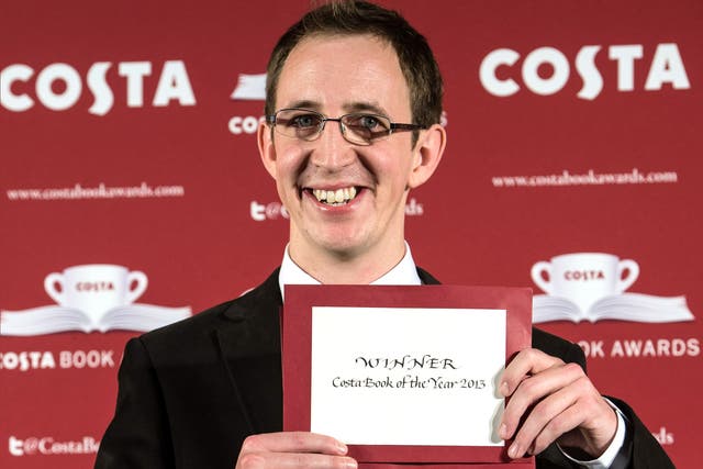 Nathan Filer, winner of the 2013 Costa Book of the Year