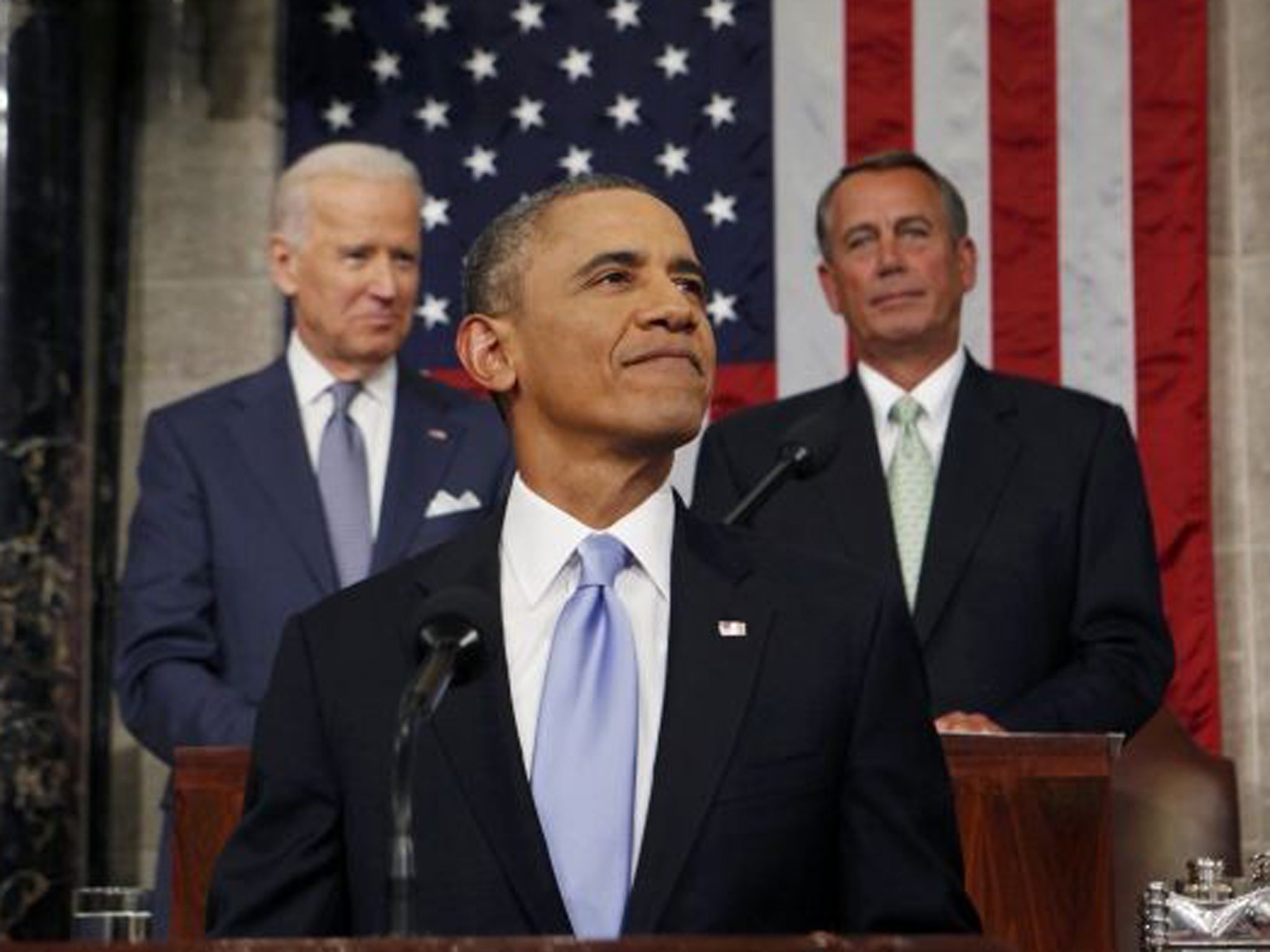 President Obama urged members of Congress to make 2014 a 'year of action' in his State of the Union address