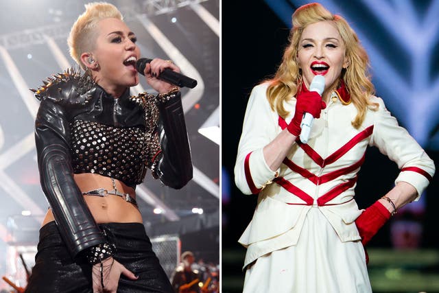 Controversial performer Miley Cyrus is teaming up with Madonna for a duet on MTV Unplugged