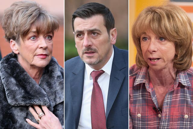 Anne Kirkbride, who as Deirdre Barlow is on-screen wife to William Roache's character Ken Barlow, Chris Gascoyne - his son Peter Barlow in the ITV soap - and actress Helen Worth, who plays Gail Platt, are expected to give evidence in Roache's defence