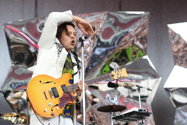 Win Butler of Arcade Fire. The band are confirmed to headline Primavera 2014
