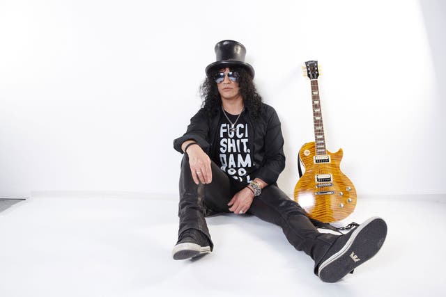 Slash says: 'I don't believe in what-ifs and should'ves and could'ves and that kind of thing. Fortunately I don't have any real regrets'