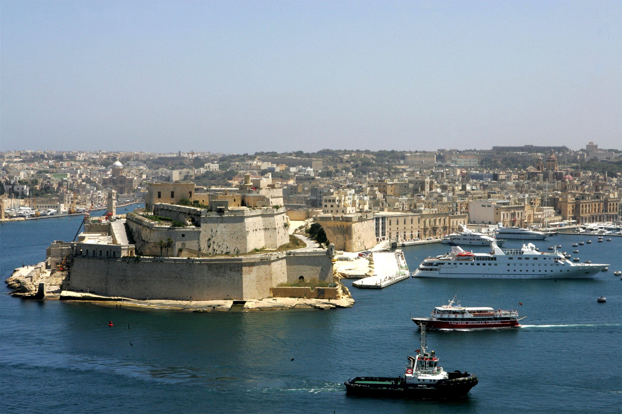 The Grand Harbour in Malta. The Maltese government plans to sell a total of 1,800 passports (Getty)