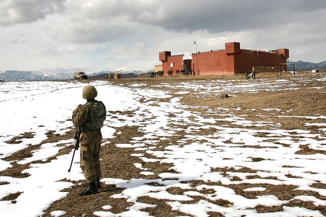 'The world’s most dangerous place': a North Waziristan border outpost in 2007. The army is gearing up to retake the region which is a hotbed of militancy and where the Pakistani Taliban are based