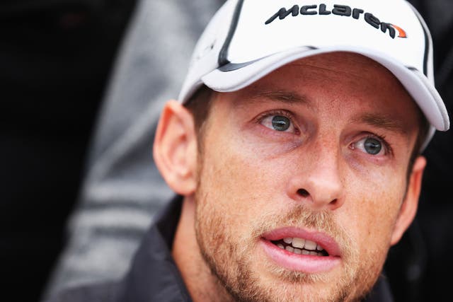 Jenson Button's preparation for the 2014 season has been hampered by a knee infection