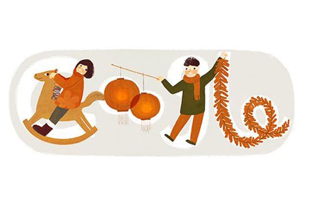 Happy New Year! Chinese New Year has been celebrated with a Google Doodle 