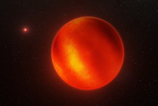 Artist's impression of Luhman 16B recreated from VLT observations