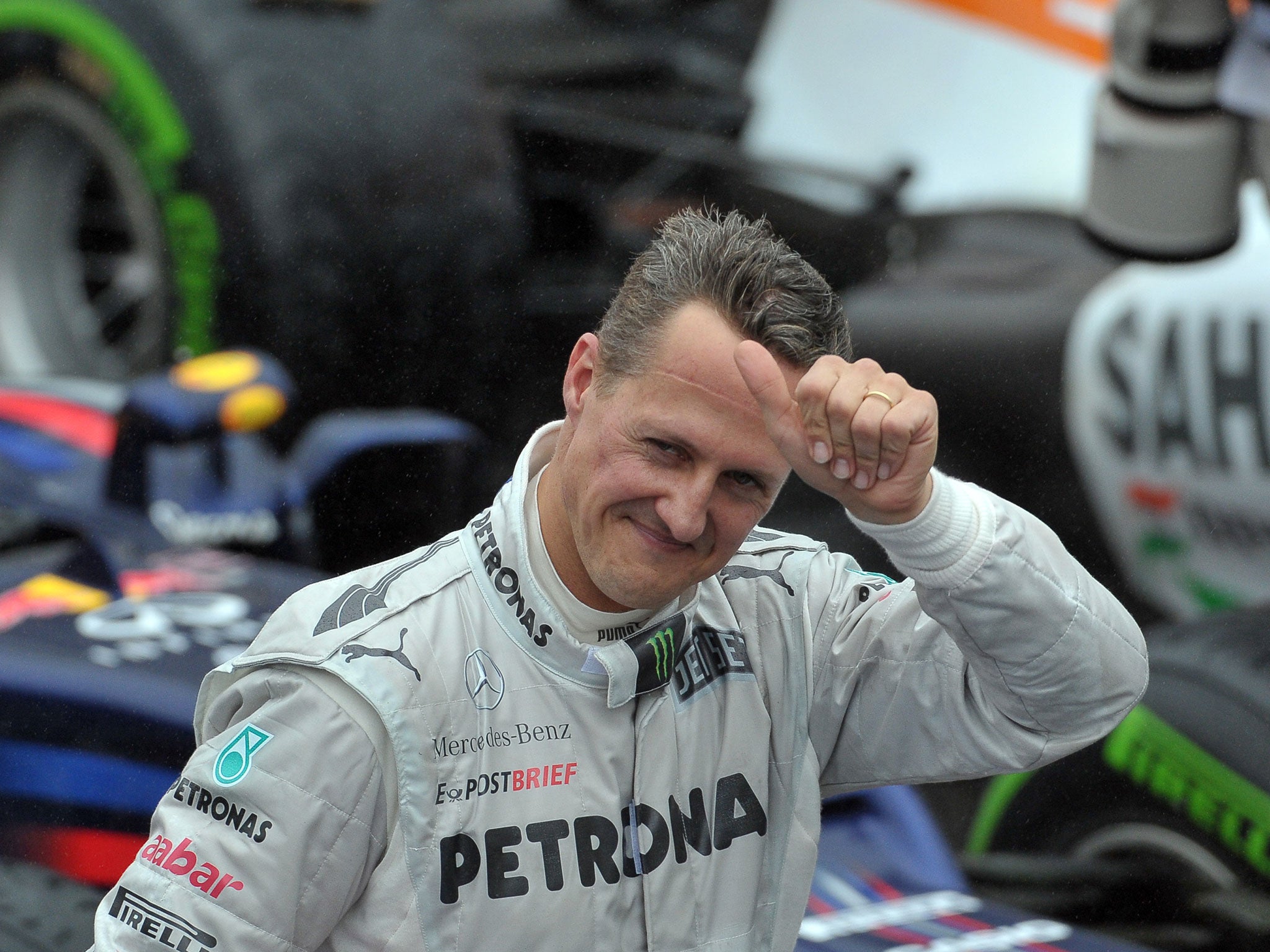 Michael Schumacher is 'showing moments of consciousness'