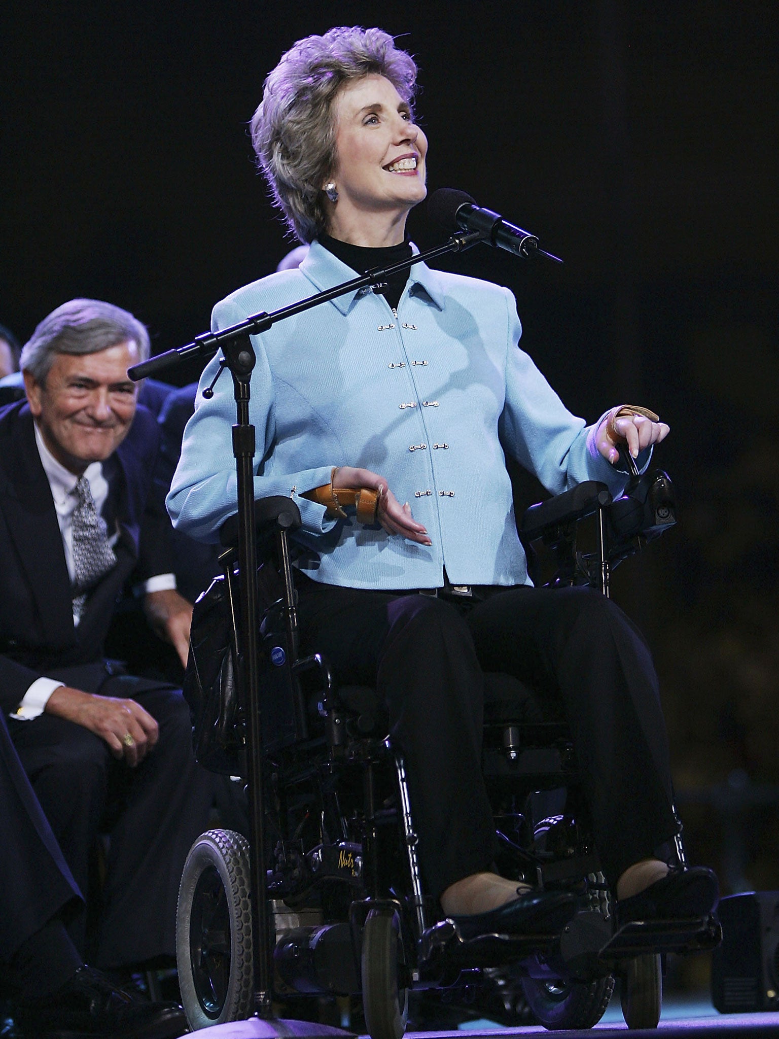 Joni Eareckson Tada performed Broughton's song