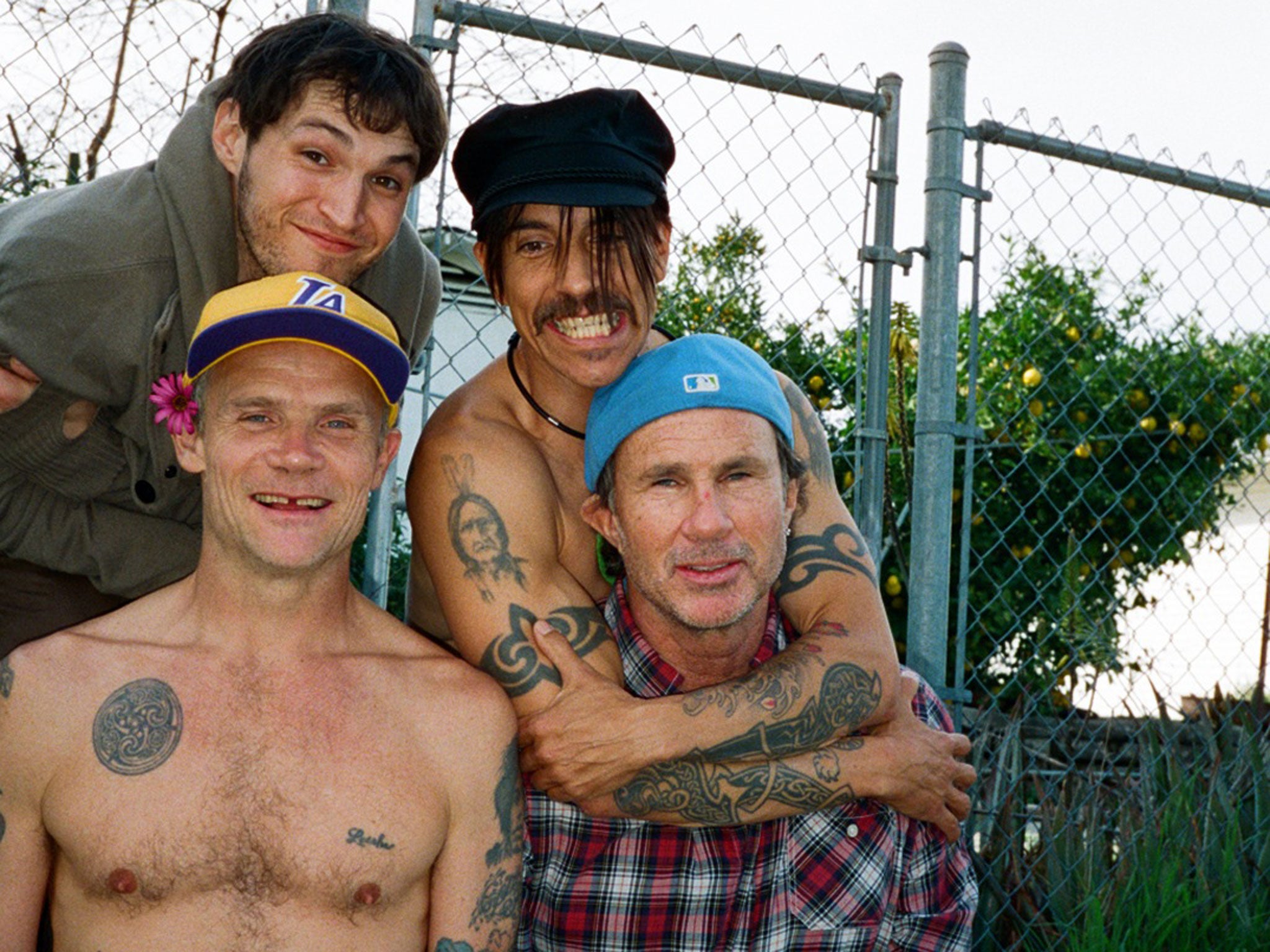 Red hot chili peppers сейчас фото