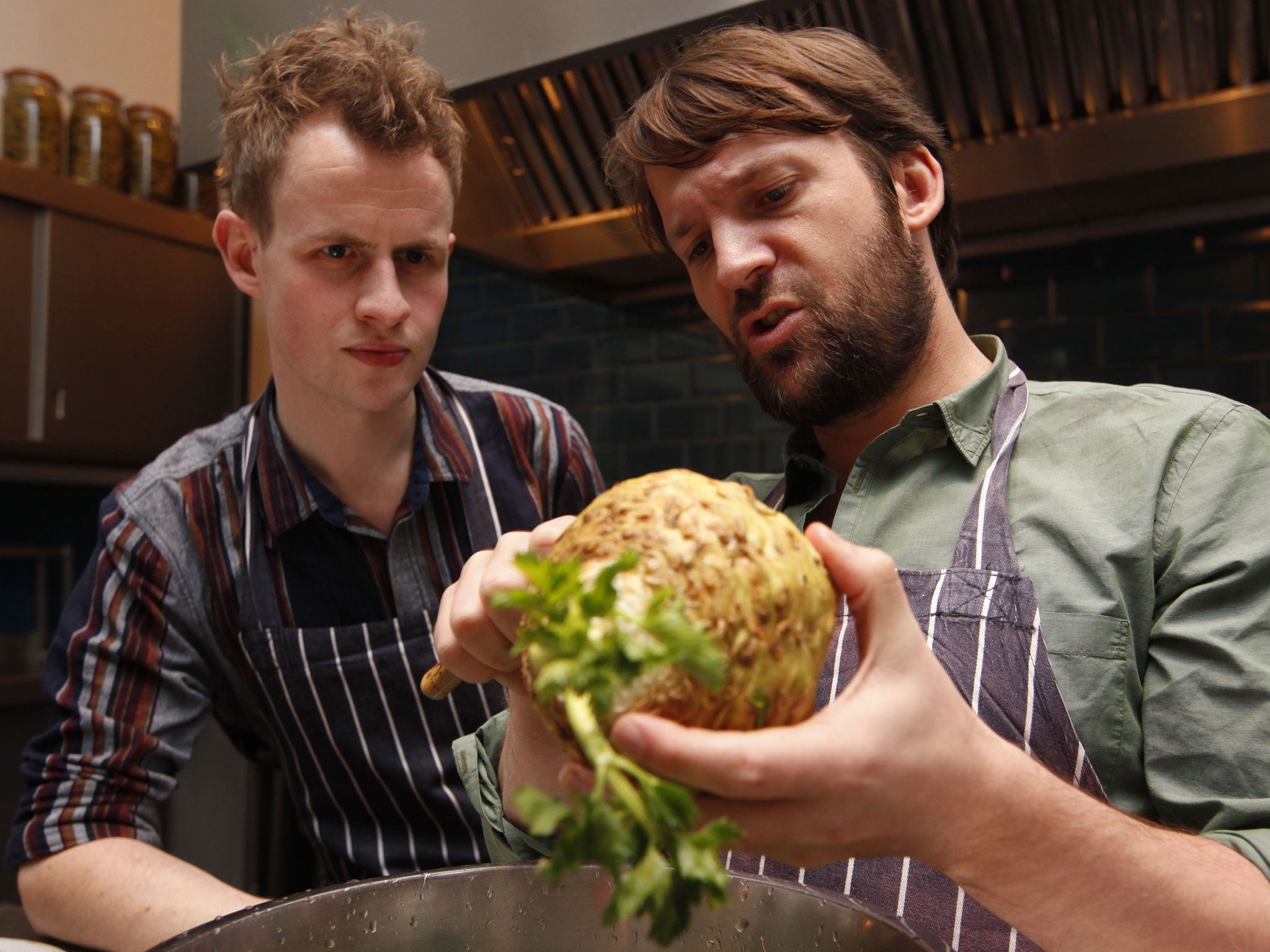 Natural gem: René Redzepi and Samuel Muston turn a simple celeriac into a feast