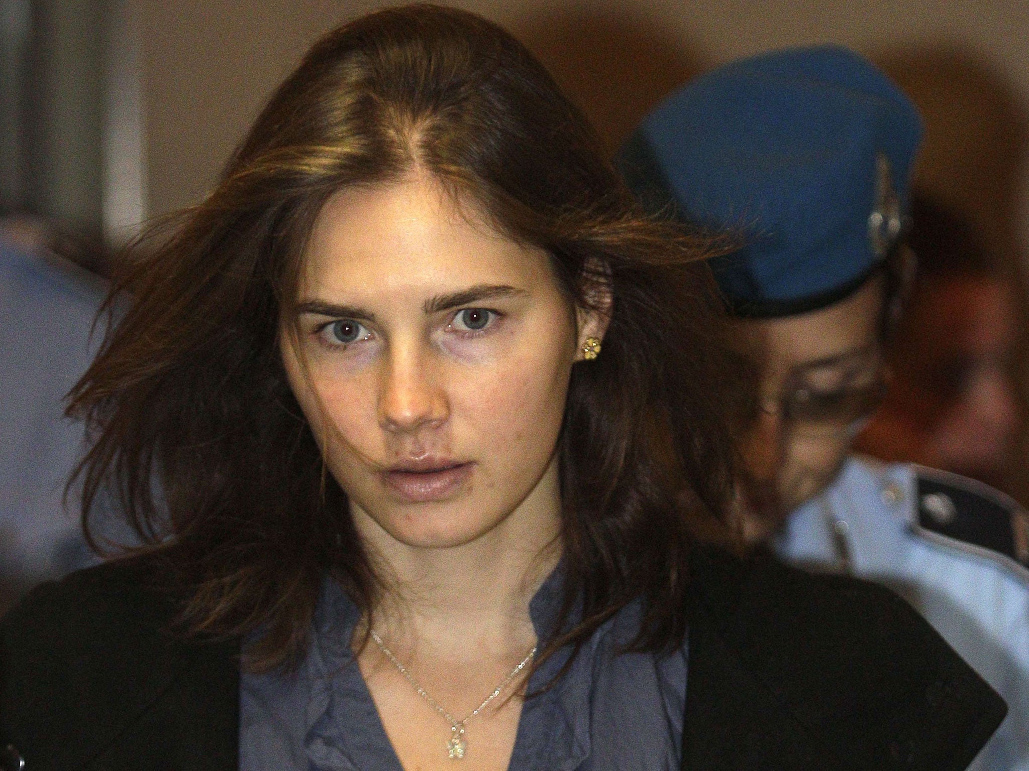 Amanda Knox, pictured here in 2011, was not present in the courtroom for the verdict