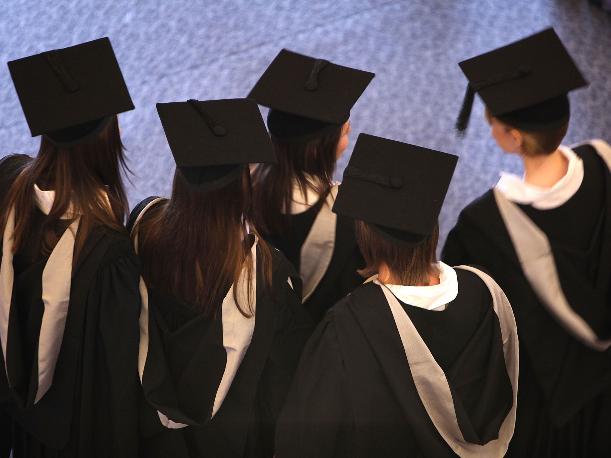 Women are more likely than men to go to university